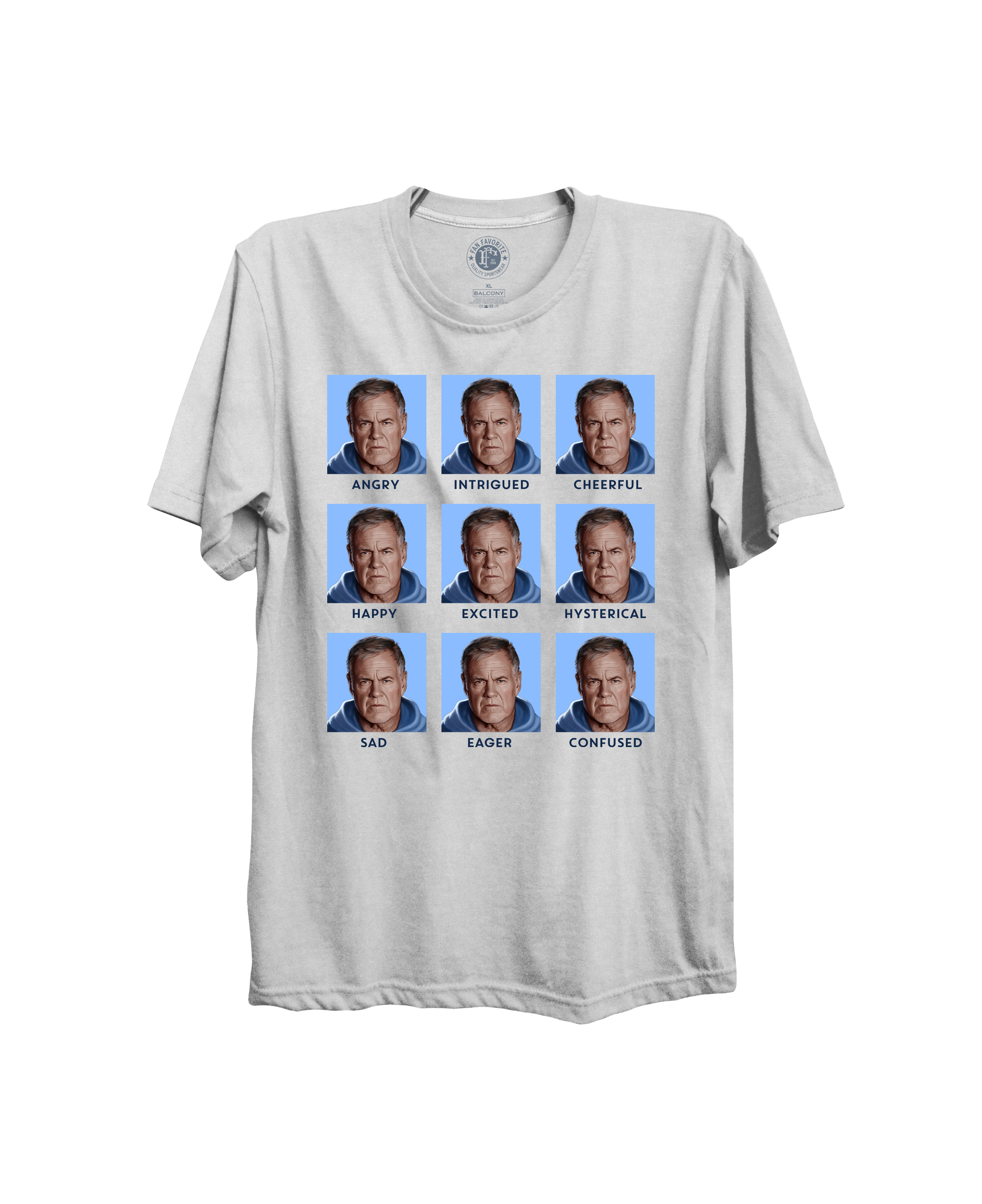 Faces Of Bill T-Shirt